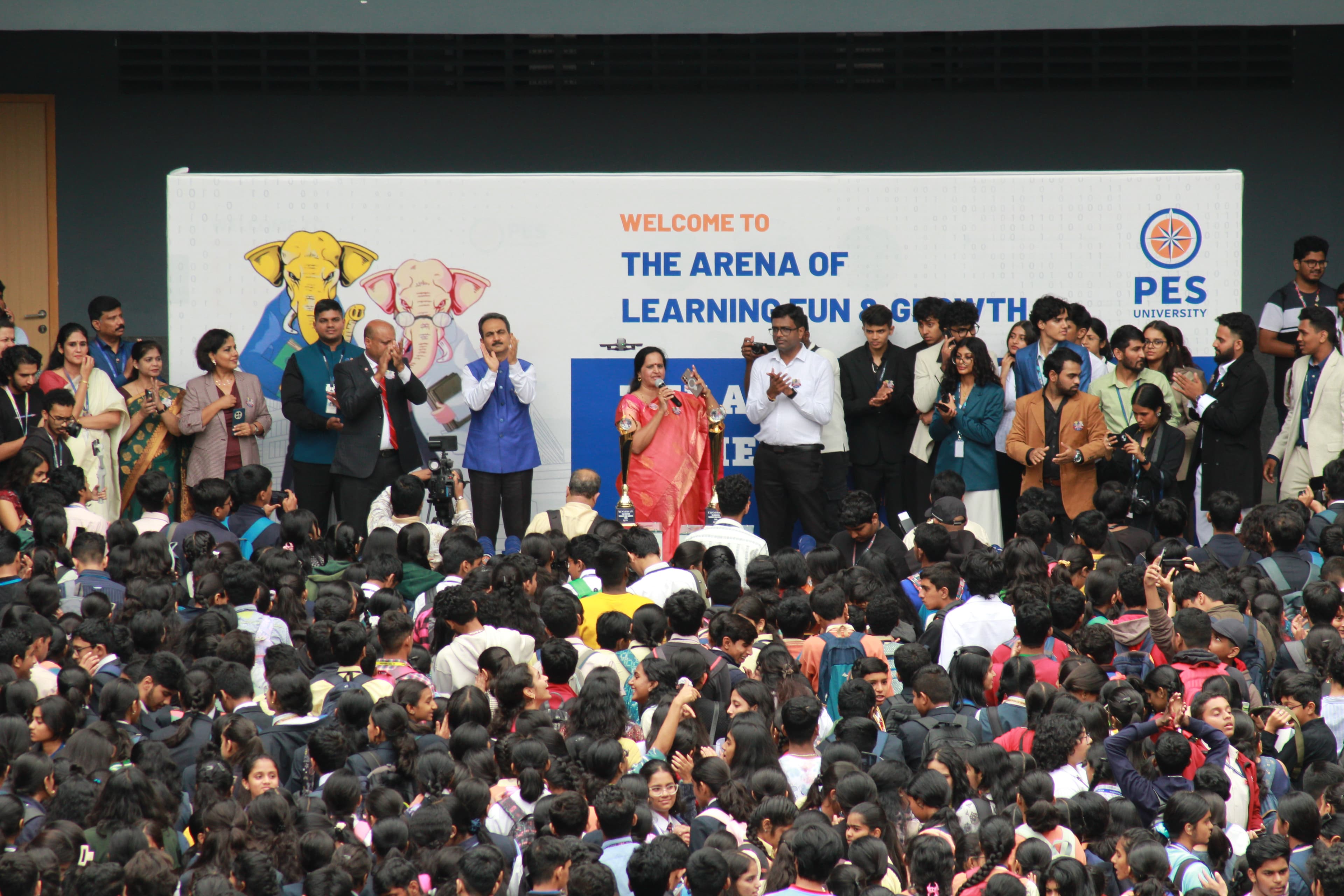 TAMS event at PES University
