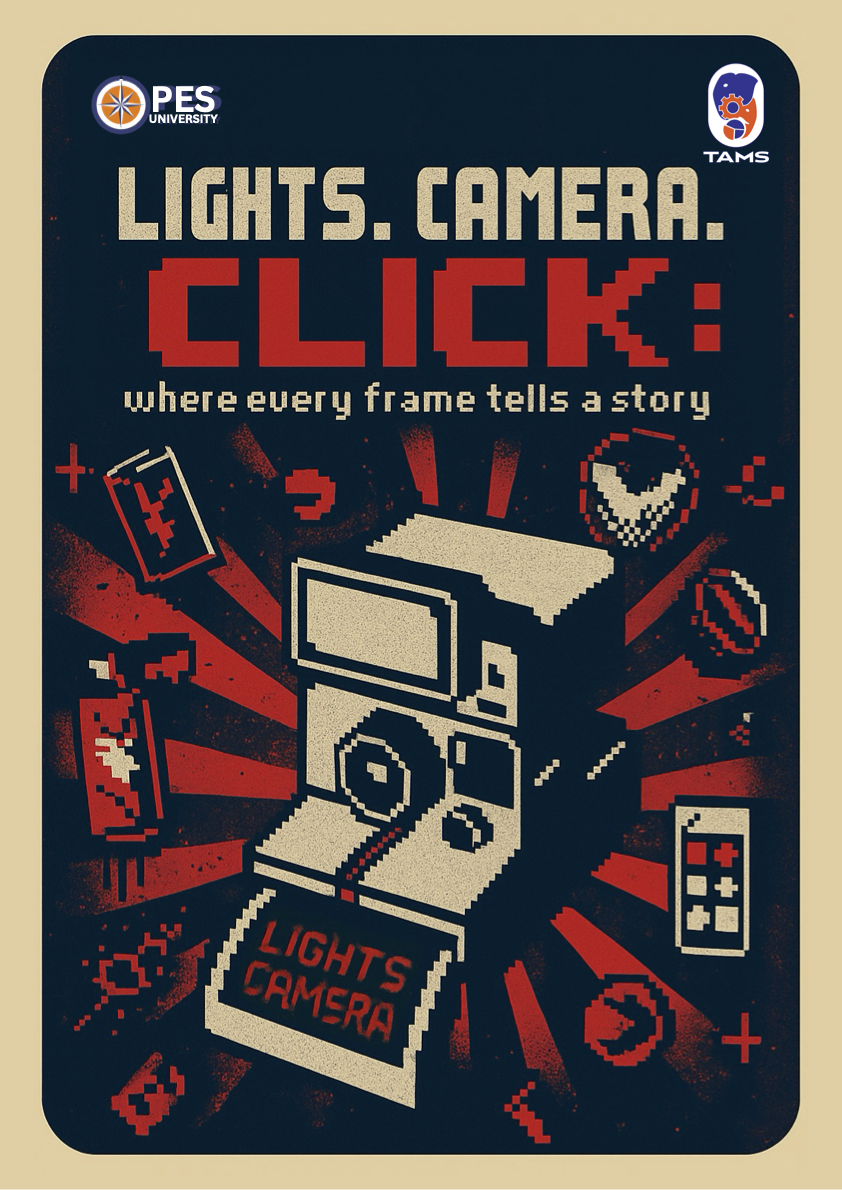 Lights Camera Click Poster